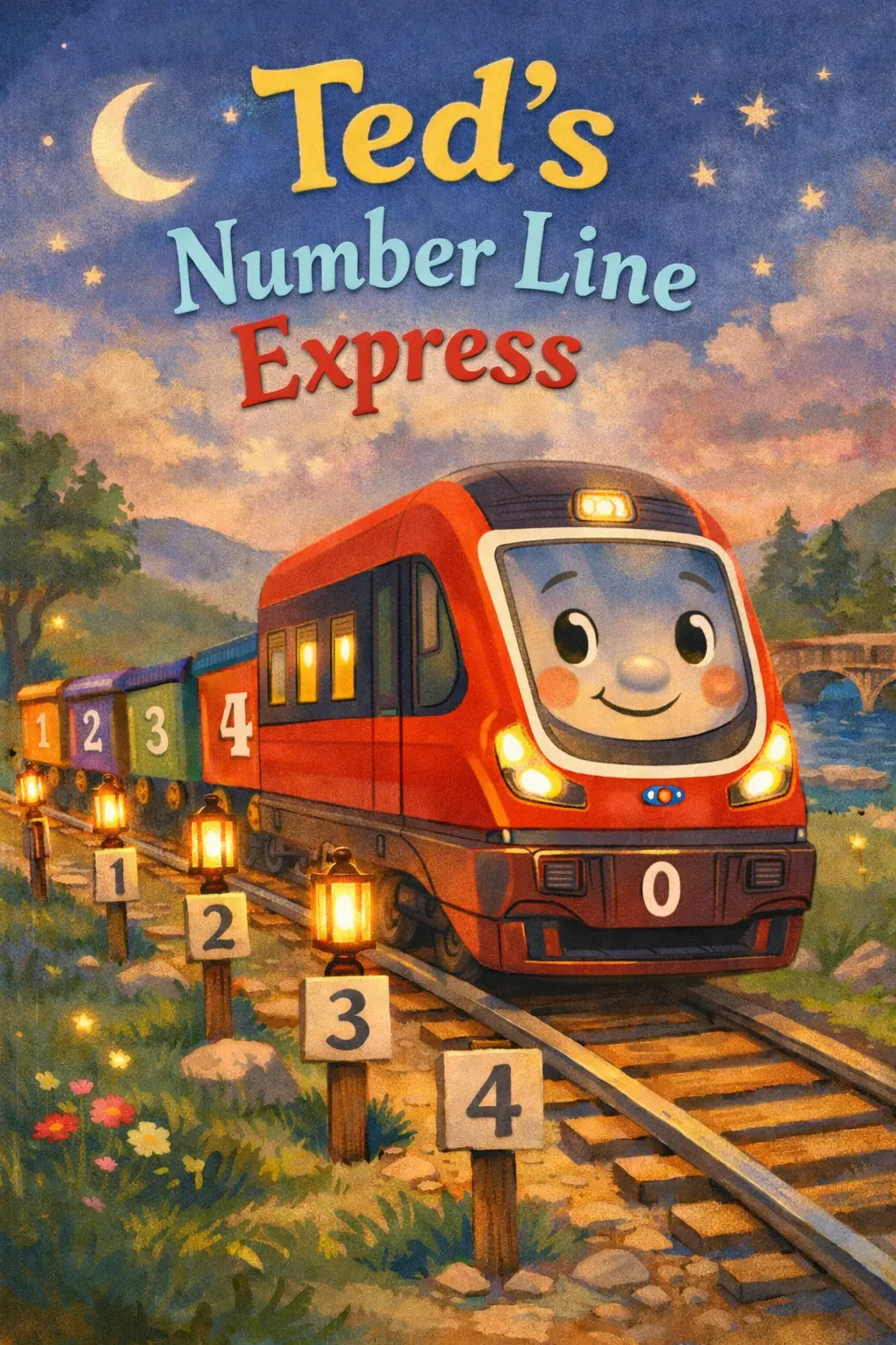 Ted's Number Line Express cover art